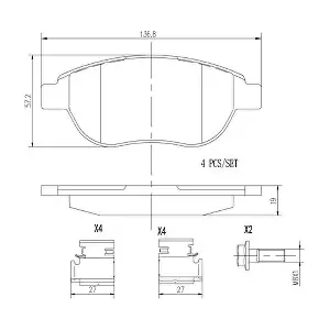BREMBO P61068N