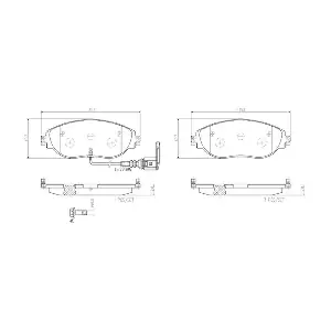 BREMBO P85131N
