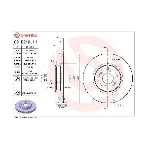 BREMBO 09.D219.11