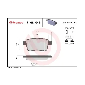 BREMBO P68043