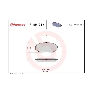 BREMBO P49017