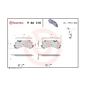 P 85 170 BREMBO