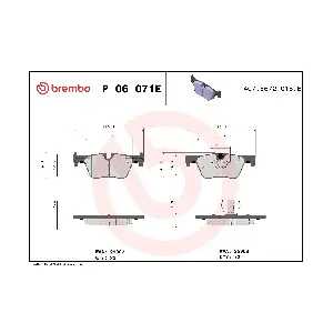 P06071E BREMBO