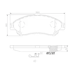P79032N BREMBO