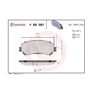P68067 BREMBO