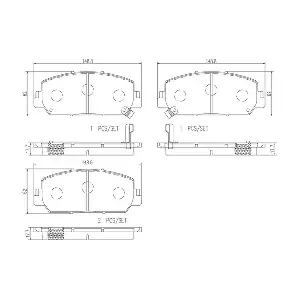 P28085N BREMBO