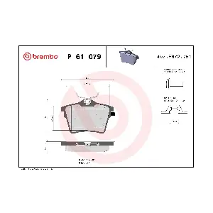 BREMBO P61079