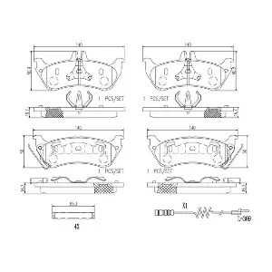 BREMBO P50044N