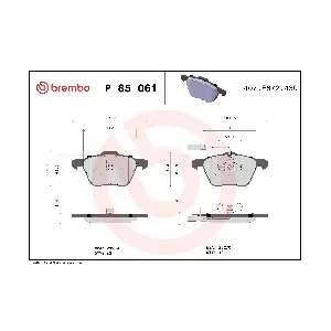 BREMBO P85061