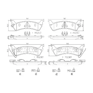 BREMBO P37012N