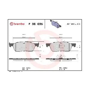 BREMBO P36035