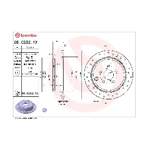 08C2521X BREMBO