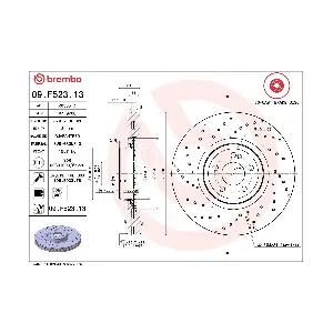 BREMBO 09F52313