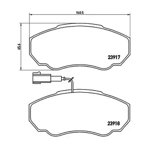 BREMBO P23091