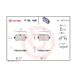 P 85 150 BREMBO
