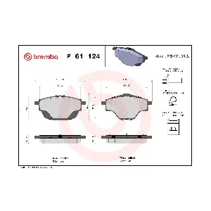 BREMBO P 61 124