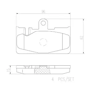BREMBO P83059N
