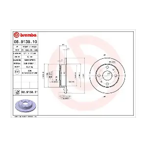 08.9138.11 BREMBO