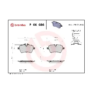 BREMBO P06086