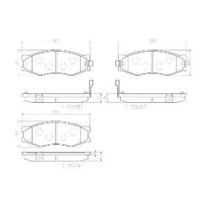 BREMBO P56056N