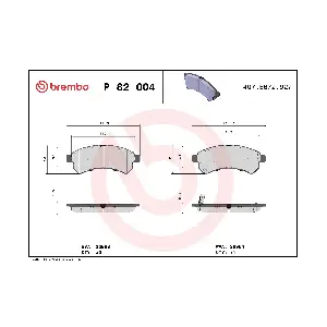 P 82 004 BREMBO