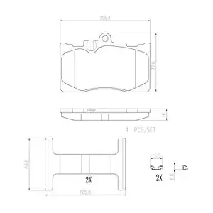 BREMBO P83058N