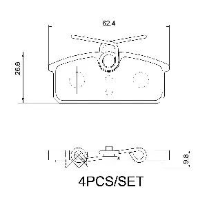 BREMBO P68077