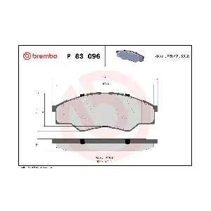 BREMBO P 83 096