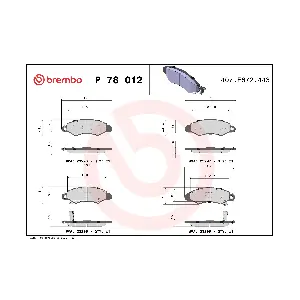 P 78 012 BREMBO