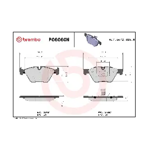 BREMBO P06060N