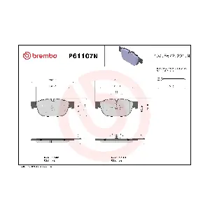 P61107N BREMBO