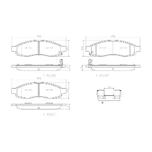 P58001N BREMBO