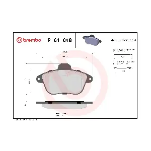 BREMBO P 61 048
