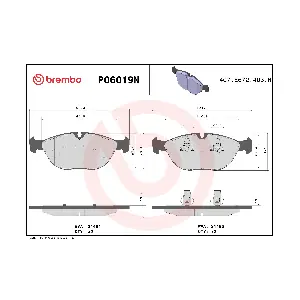BREMBO P06019N