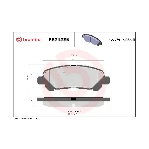 BREMBO P83138N