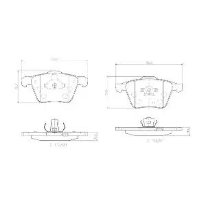 BREMBO P86018N