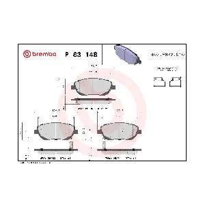 BREMBO P83148