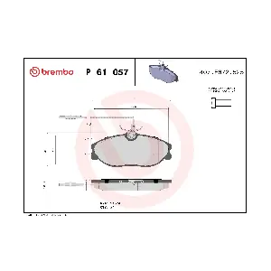 BREMBO P61057