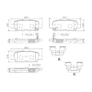 BREMBO P56046N