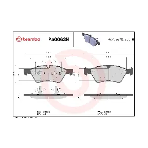 BREMBO P50063N