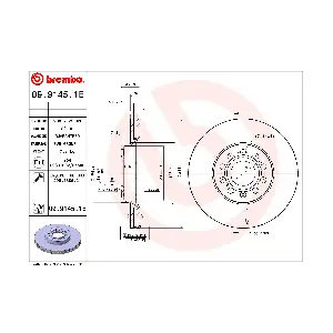 09.9145.1E BREMBO