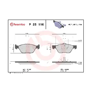 BREMBO P 23 116