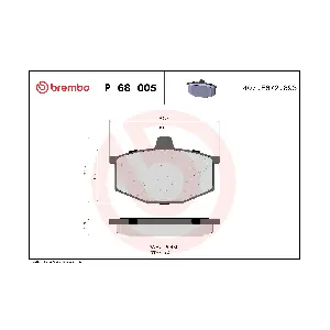 BREMBO P 68 005