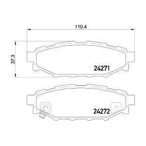 BREMBO P78020