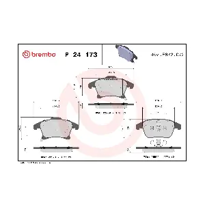 BREMBO P24173