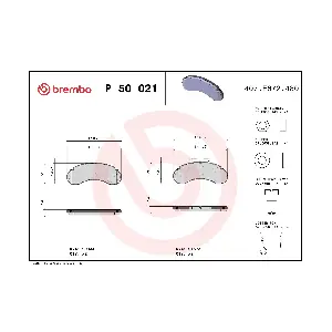 BREMBO P50021