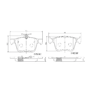 BREMBO P85125N