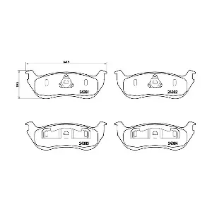 BREMBO P 24 068