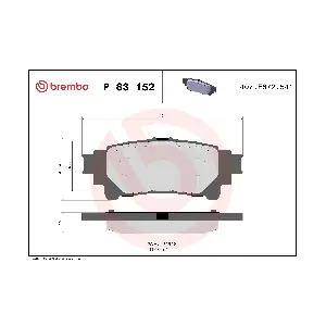 BREMBO P83152