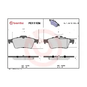 BREMBO P61110N